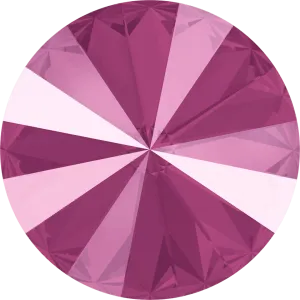 1122 Swarovski Rivoli Chaton & Round Stones, Crystal Peony Pink (001 L113S)