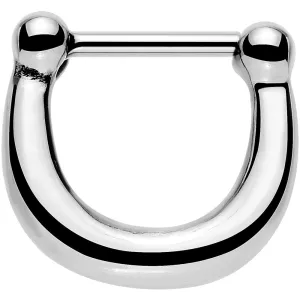 16 Gauge 5/16 Stainless Steel Bold Septum Clicker