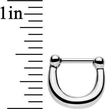 16 Gauge 5/16 Stainless Steel Bold Septum Clicker