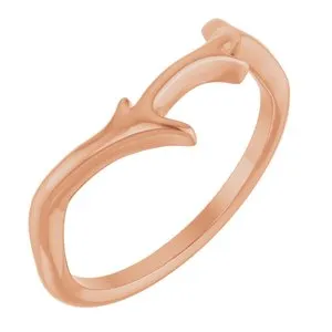 18K Rose Branch Ring