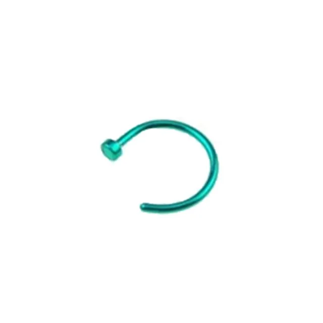 1pcs U Shaped Fake Nose Ring Hoop Septum Rings Stainless Steel Nose Piercing Fake Piercing Oreja Pircing Jewelry