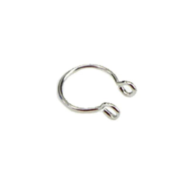 1pcs U Shaped Fake Nose Ring Hoop Septum Rings Stainless Steel Nose Piercing Fake Piercing Oreja Pircing Jewelry