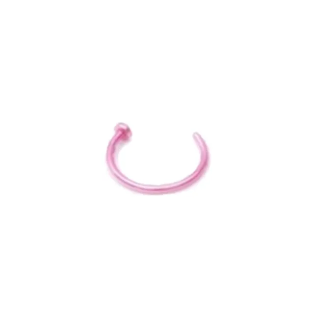1pcs U Shaped Fake Nose Ring Hoop Septum Rings Stainless Steel Nose Piercing Fake Piercing Oreja Pircing Jewelry