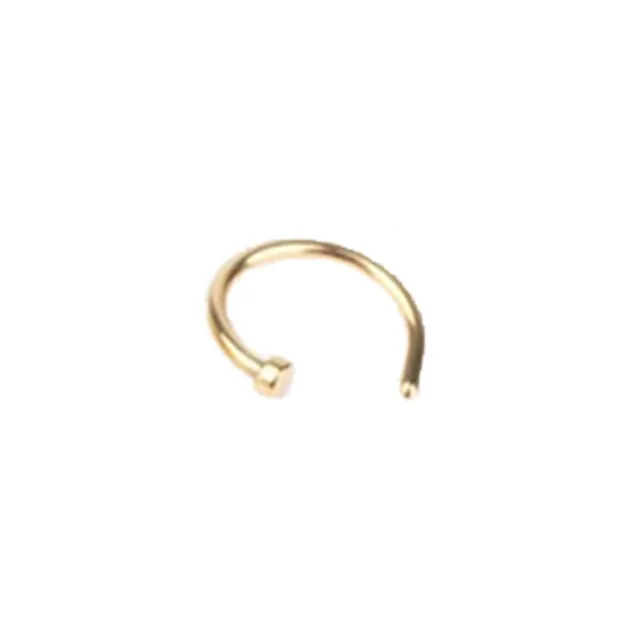 1pcs U Shaped Fake Nose Ring Hoop Septum Rings Stainless Steel Nose Piercing Fake Piercing Oreja Pircing Jewelry