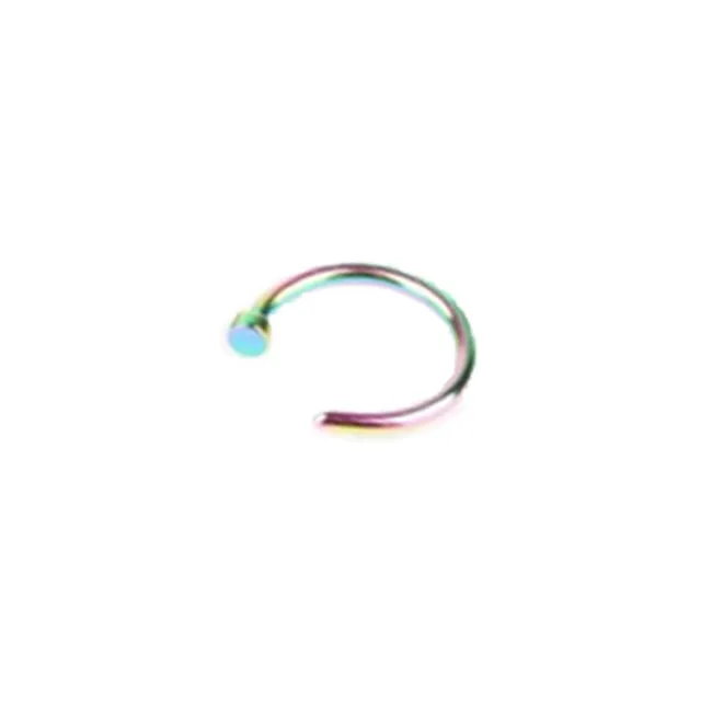 1pcs U Shaped Fake Nose Ring Hoop Septum Rings Stainless Steel Nose Piercing Fake Piercing Oreja Pircing Jewelry