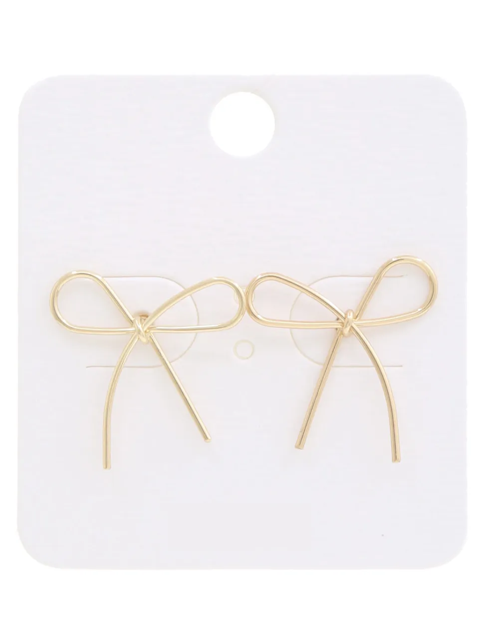 27 Mini Metal Bow Earrings
