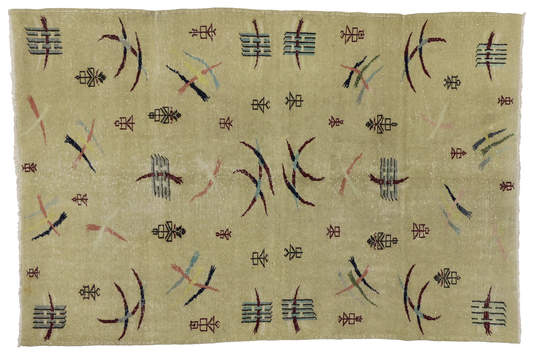 6 x 9 Vintage Sivas Rug 52019