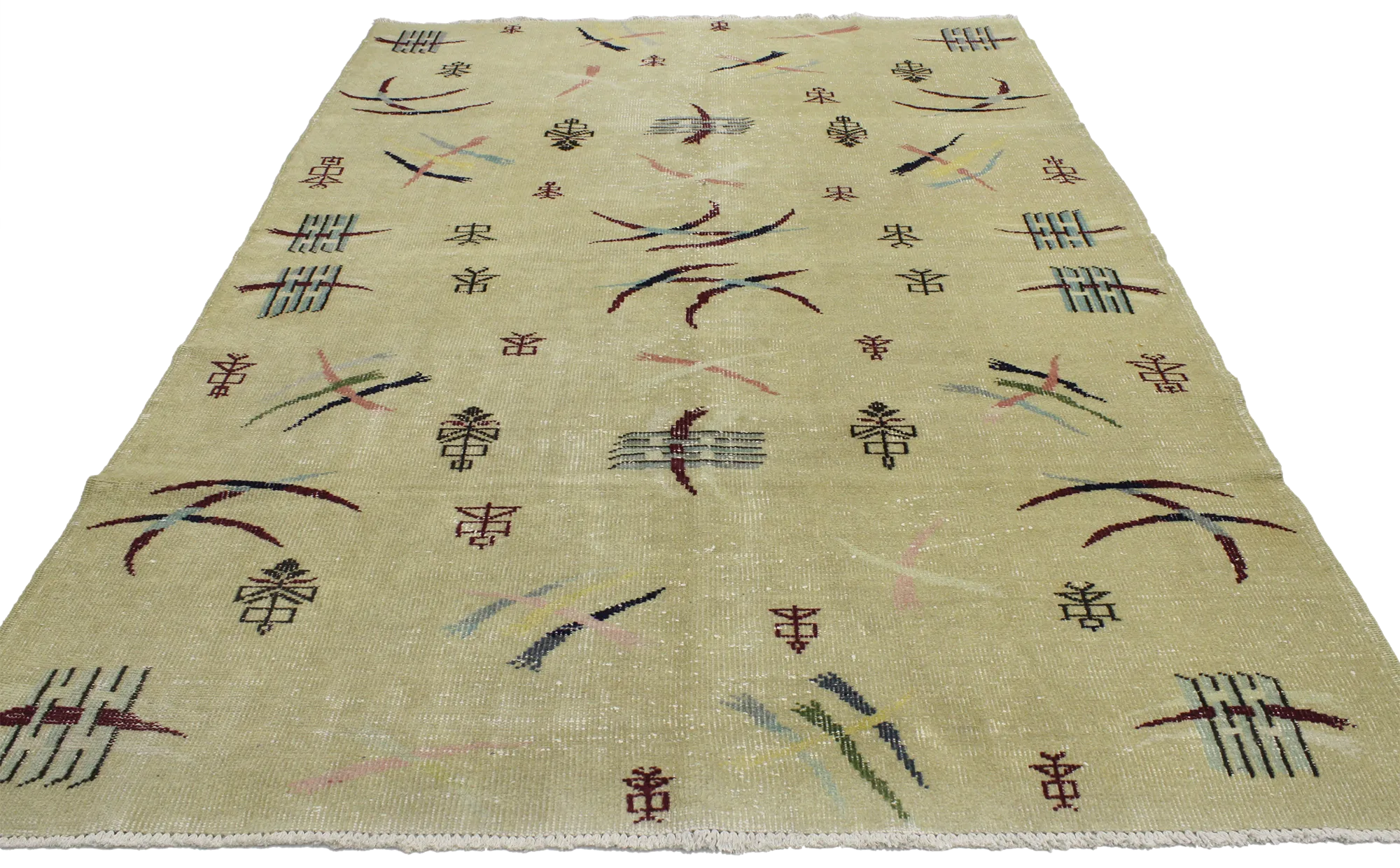 6 x 9 Vintage Sivas Rug 52019