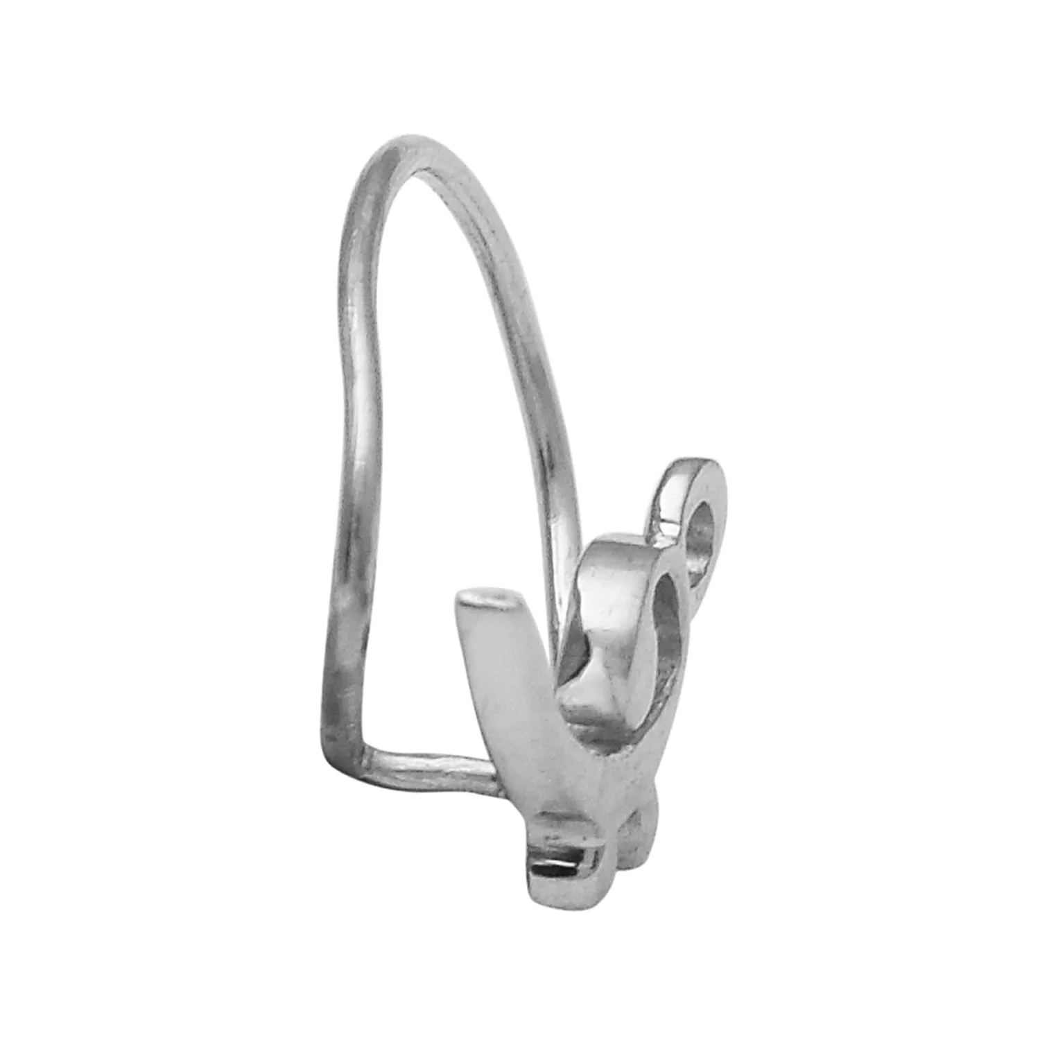 925 Sterling Silver Traditional Nose Pin Vintage Oxidized Studs Nose Pin For Women