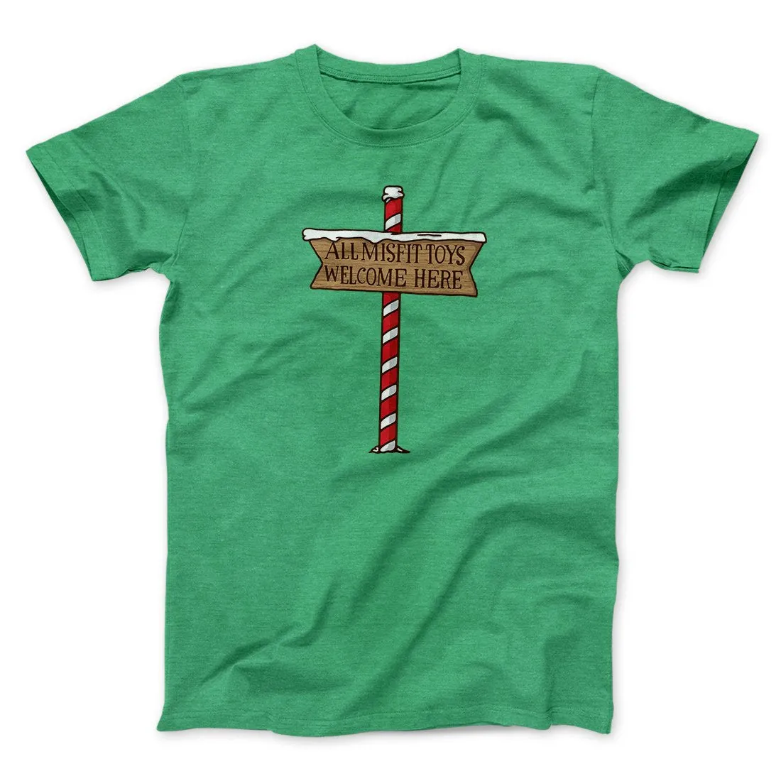 All Misfit Toys Welcome Here Funny Movie Men/Unisex T-Shirt