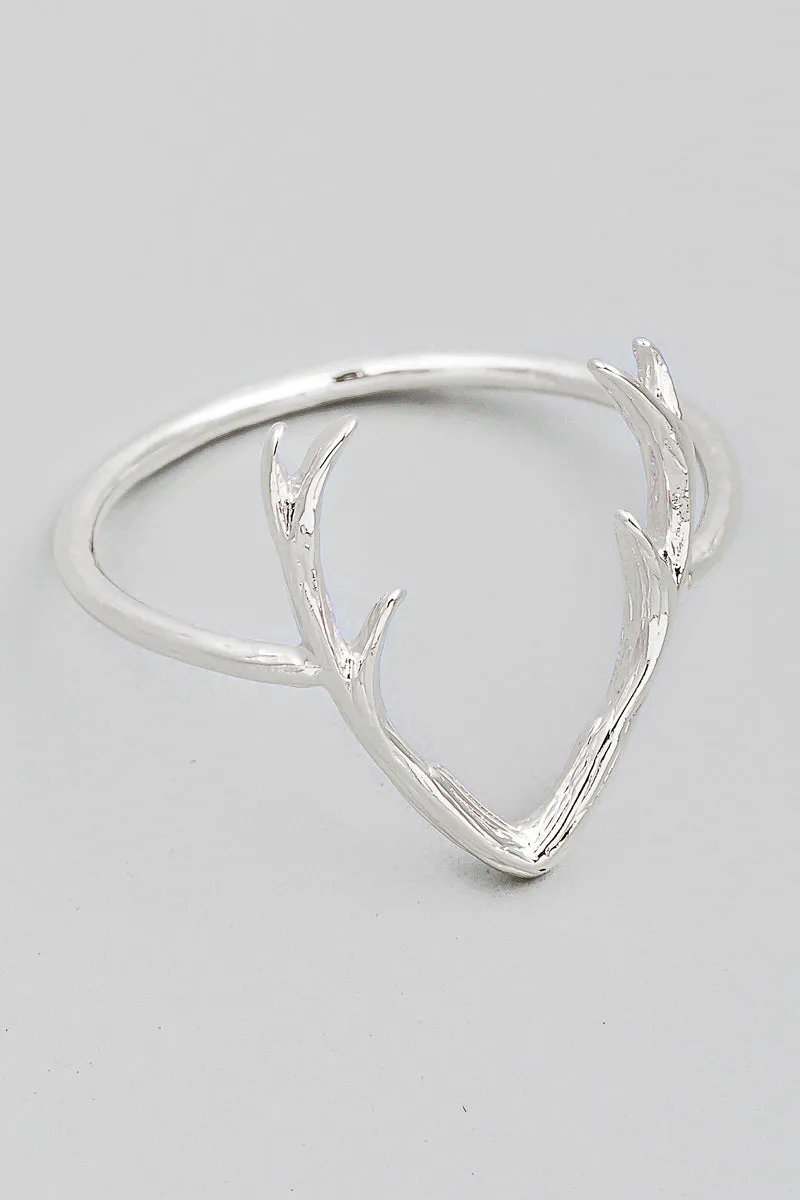 Antler Ring (Silver/Gold)