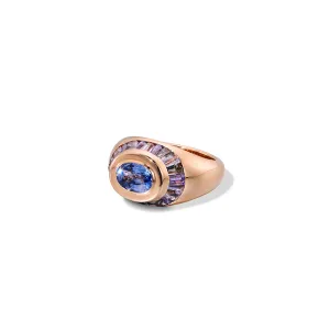 Armory Ring - Violet Sapphire