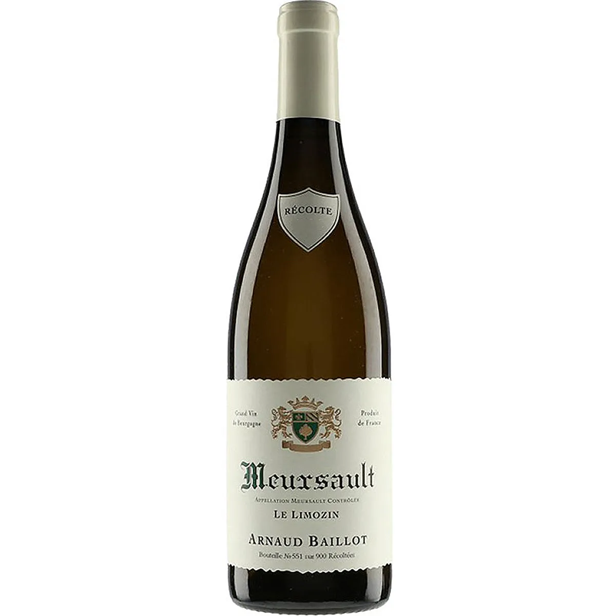 Arnaud Baillot Meursault Le Limonzin Blanc 2019