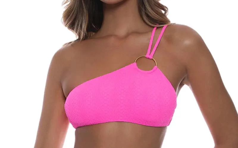 Asymmetric Ring-Moderate Ring Side Bikini ::RET