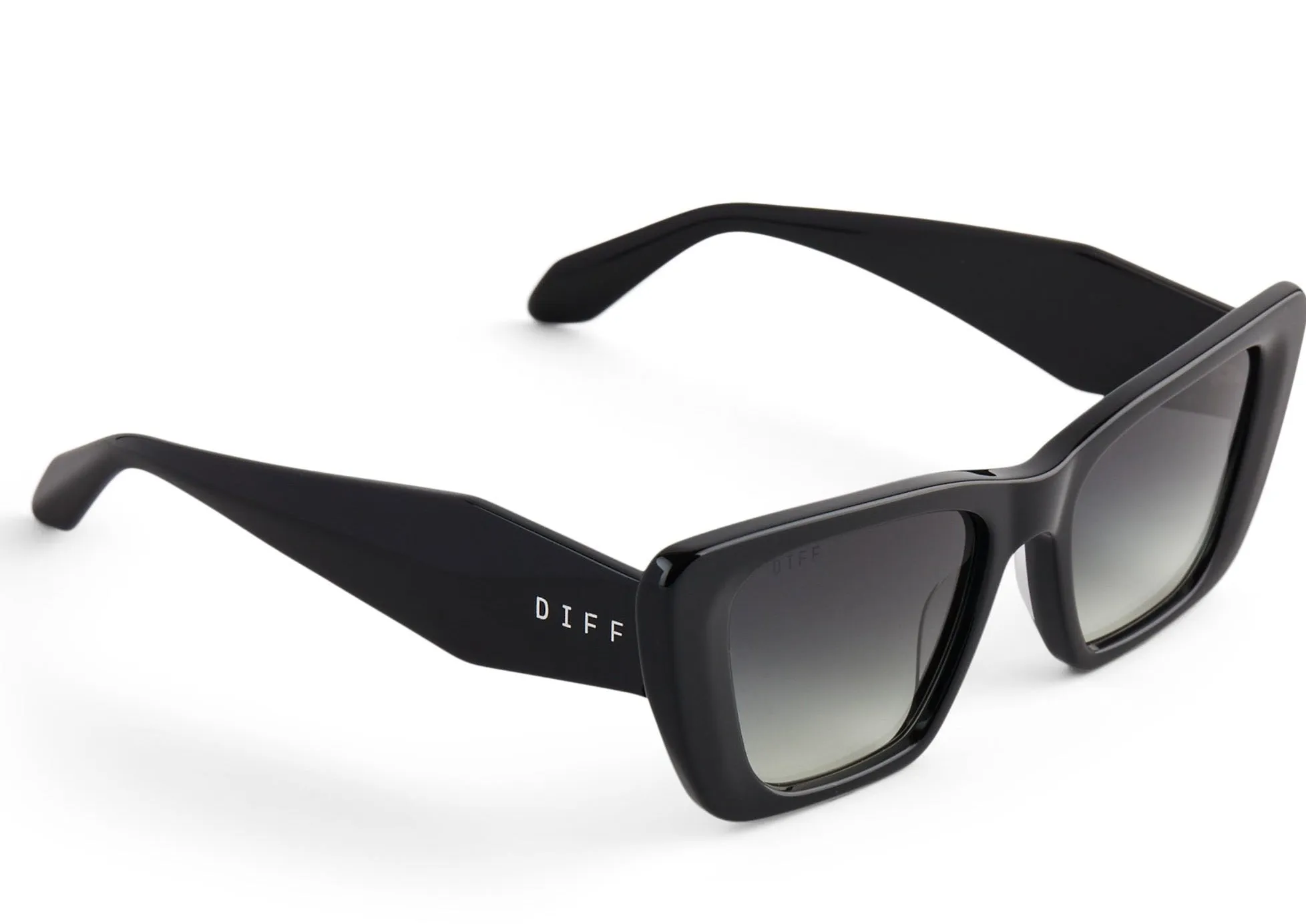 Aura Sunglasses - Black and Grey Gradient
