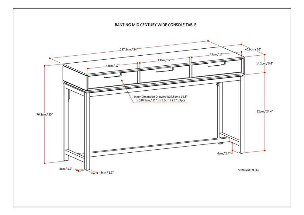 Banting Console Table