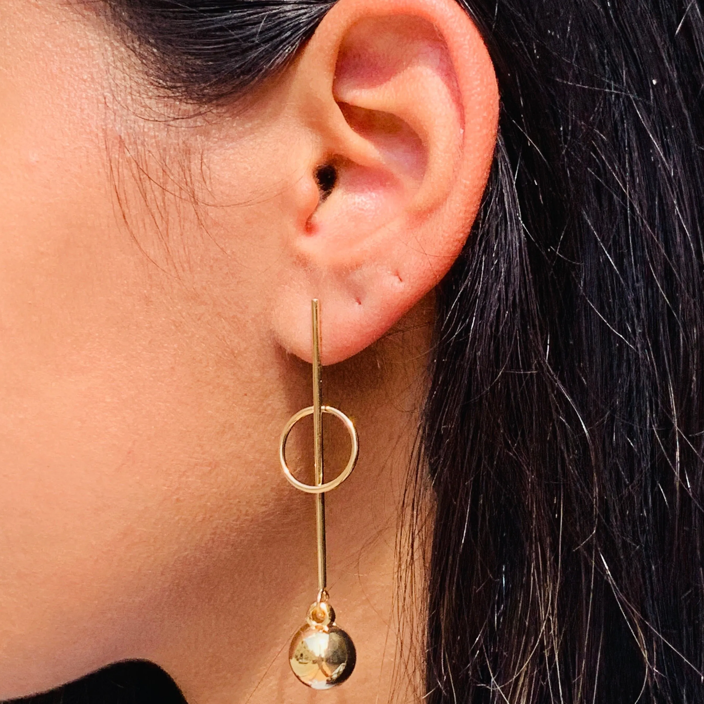 Bar Drop Earrings