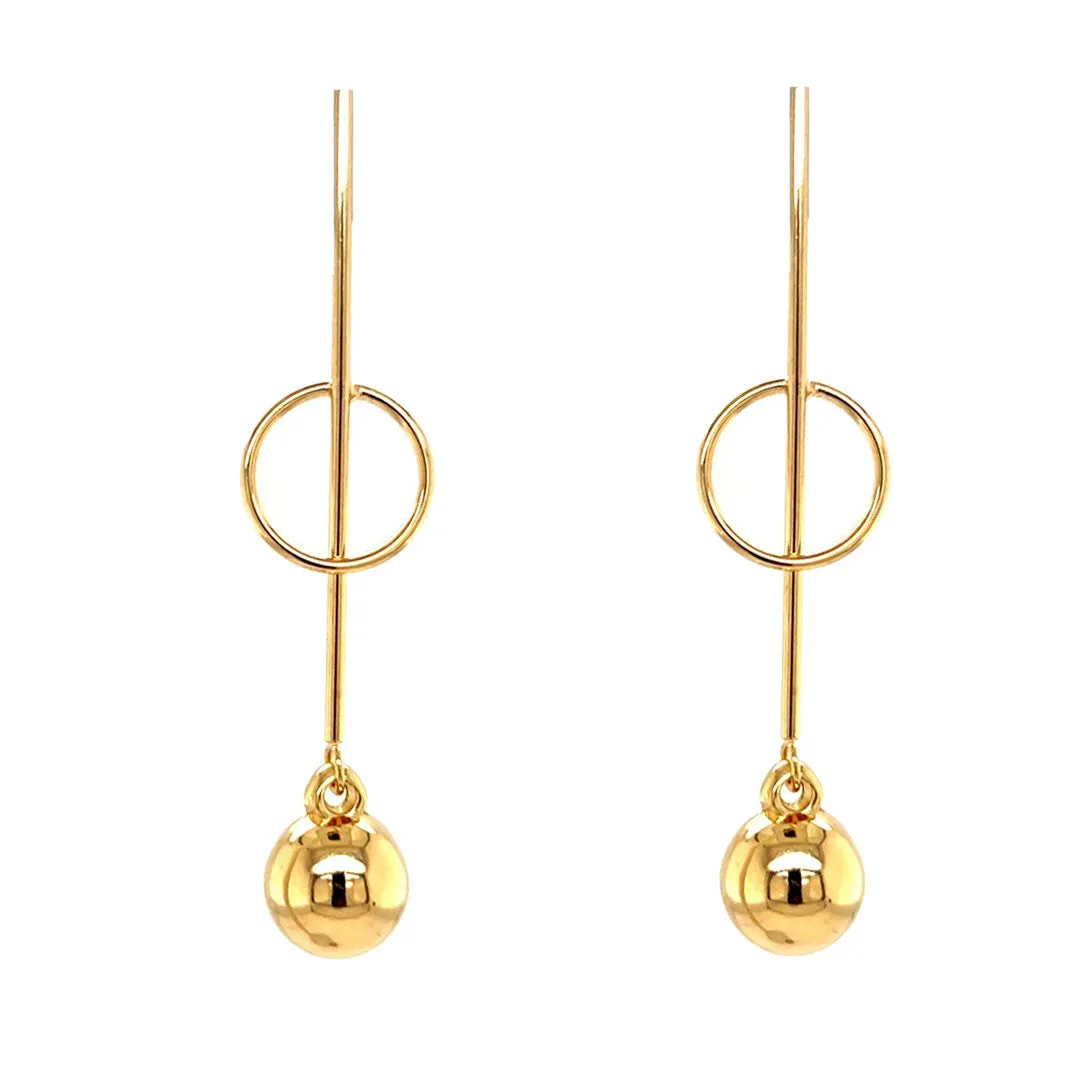 Bar Drop Earrings