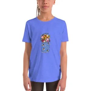 Bees in a Jar Youth Short Sleeve T-Shirt