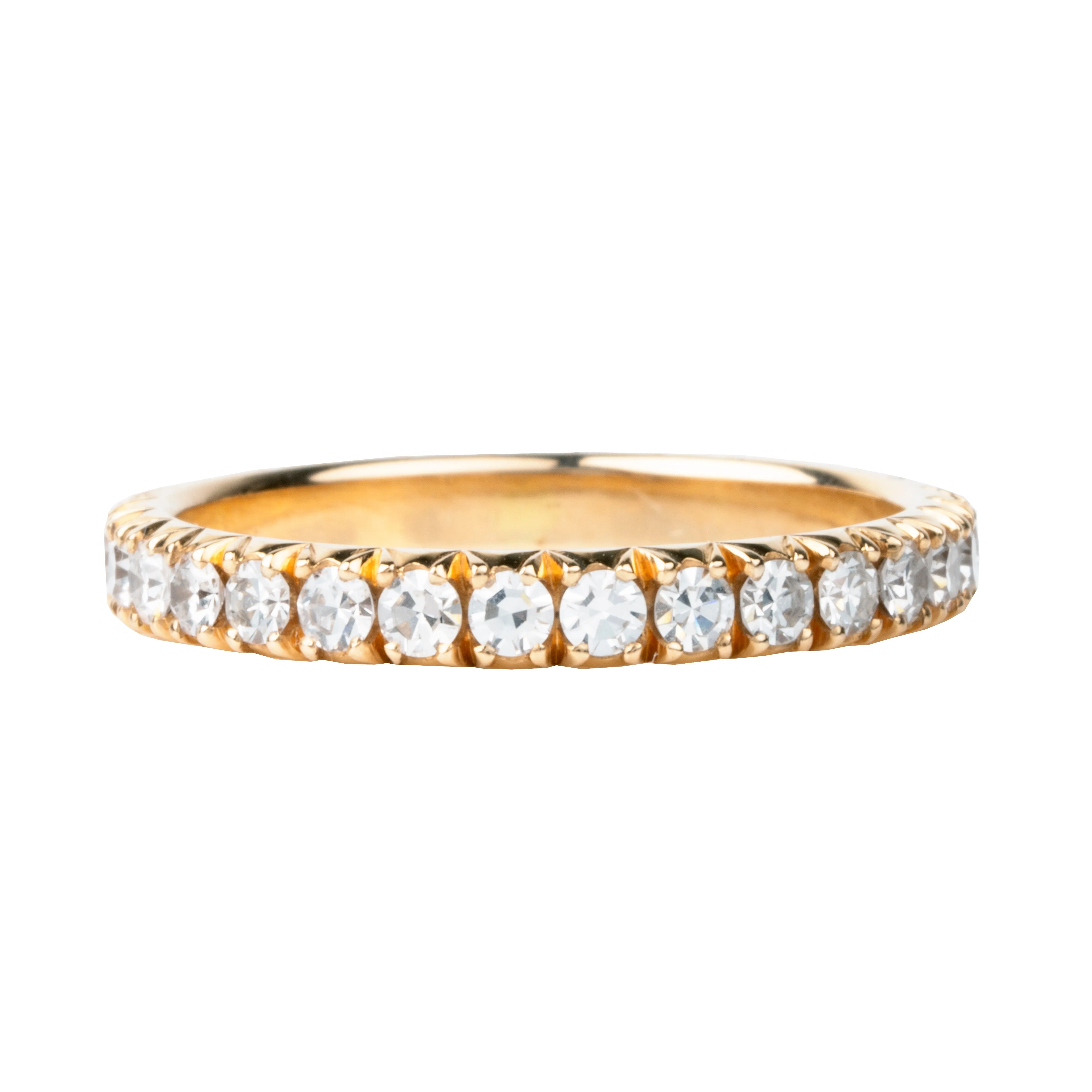 Bell & Bird Macro Diamond Eternity Band