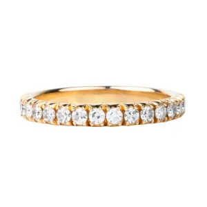 Bell & Bird Macro Diamond Eternity Band