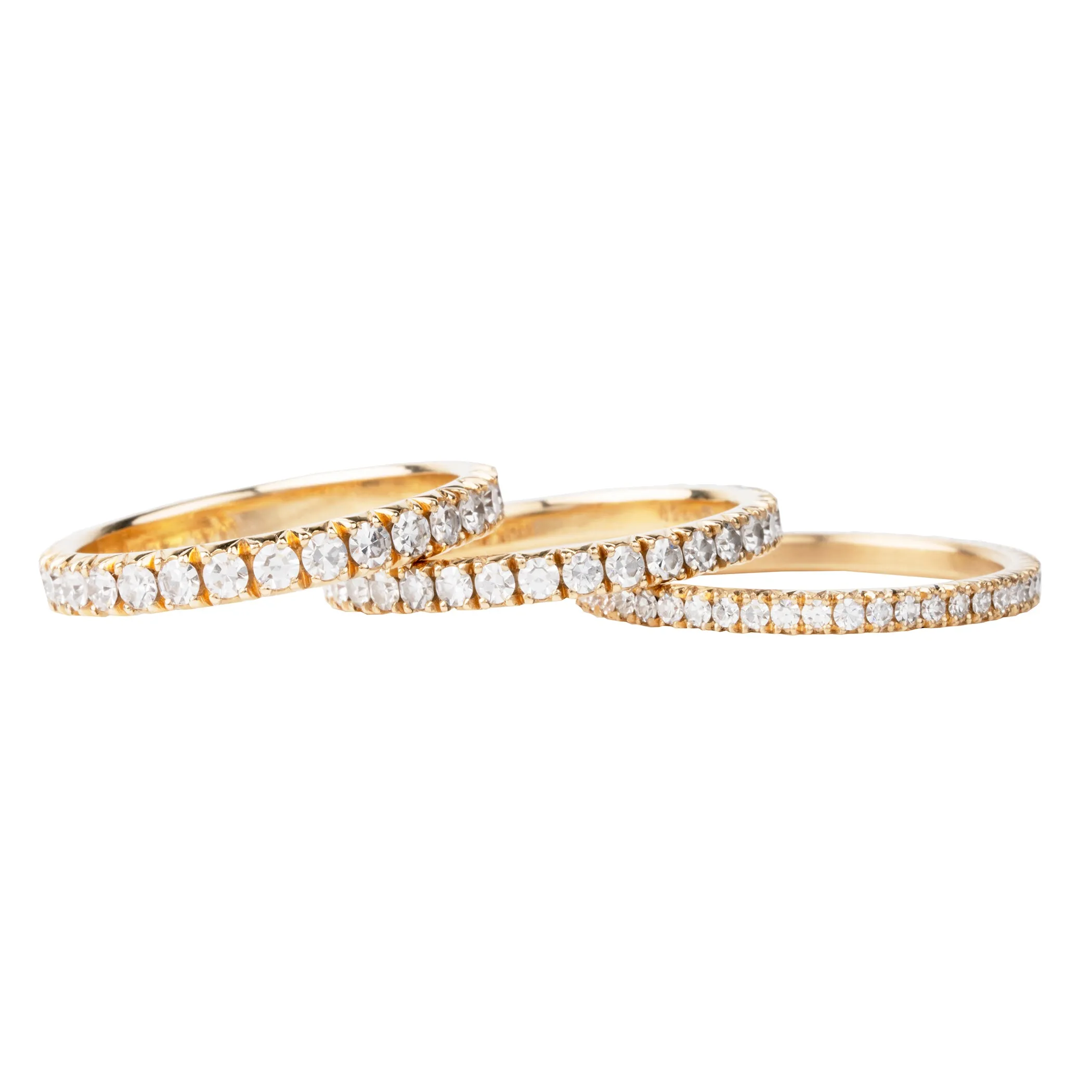 Bell & Bird Macro Diamond Eternity Band