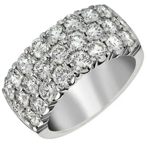 Ben Garelick Royal Celebrations "Majesty" Three Row Diamond Ring