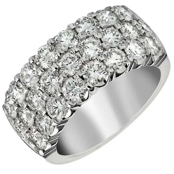 Ben Garelick Royal Celebrations "Majesty" Three Row Diamond Ring