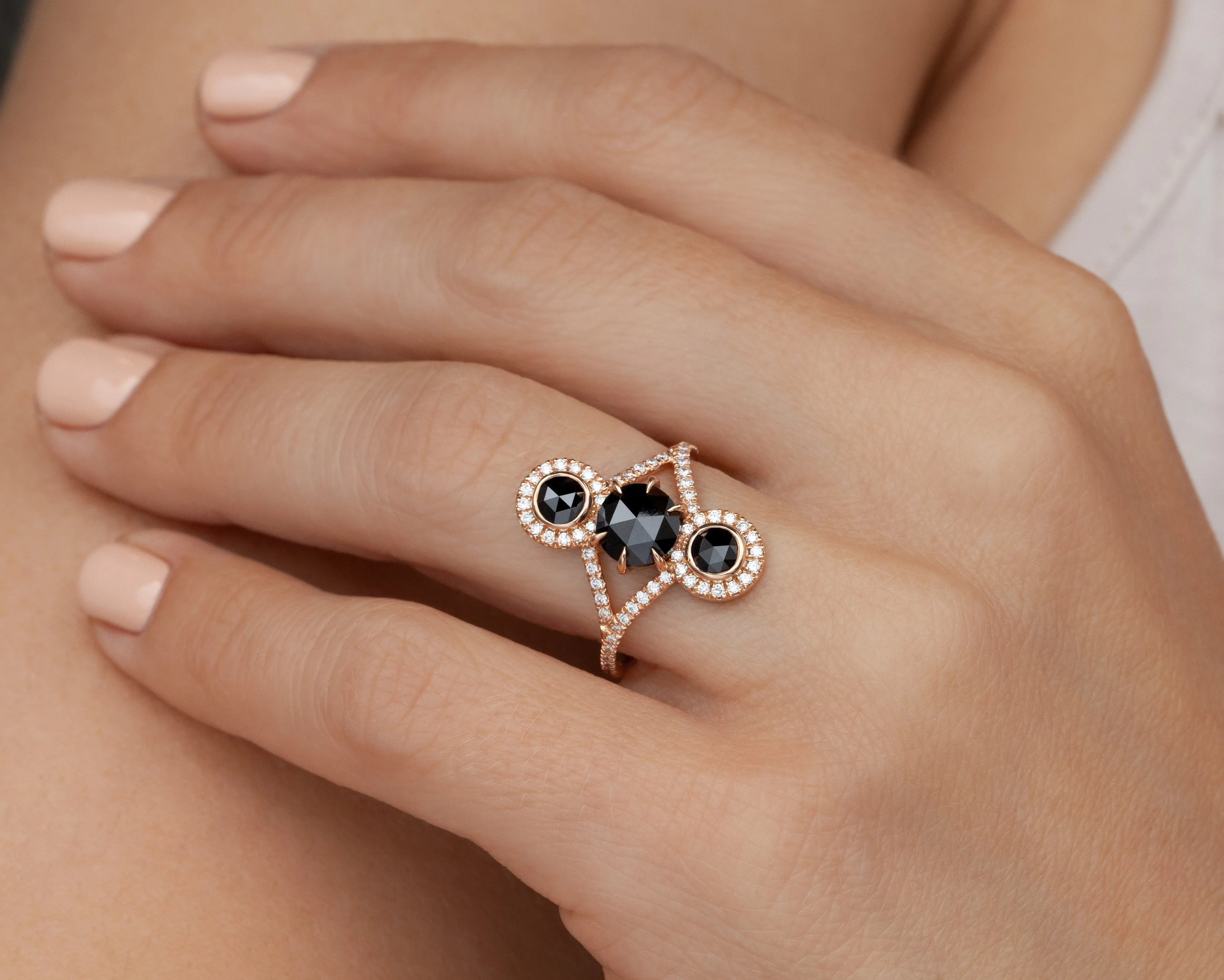 Black Diamond Equilibrium Ring