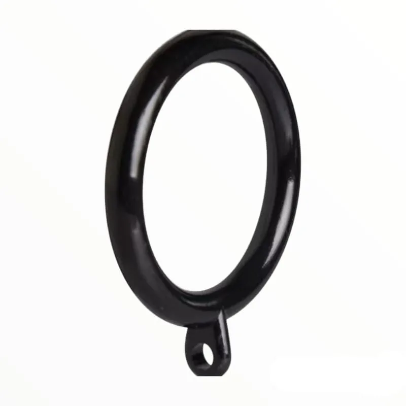 Black Eyelet Rings PVC Collection