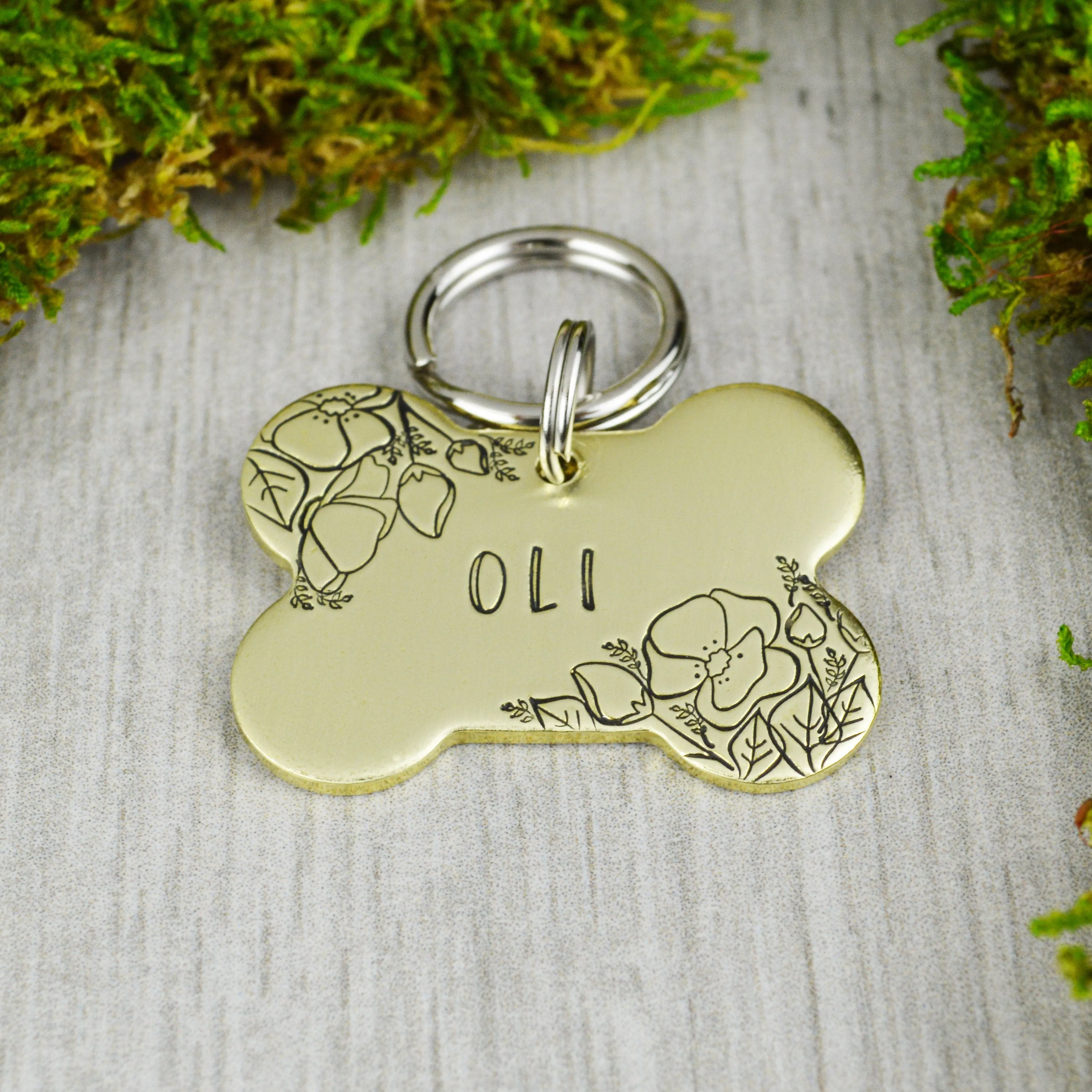 Blooms Pet ID Tag