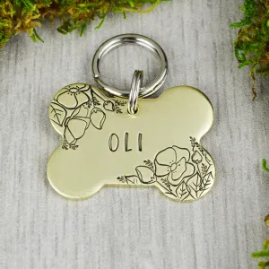 Blooms Pet ID Tag