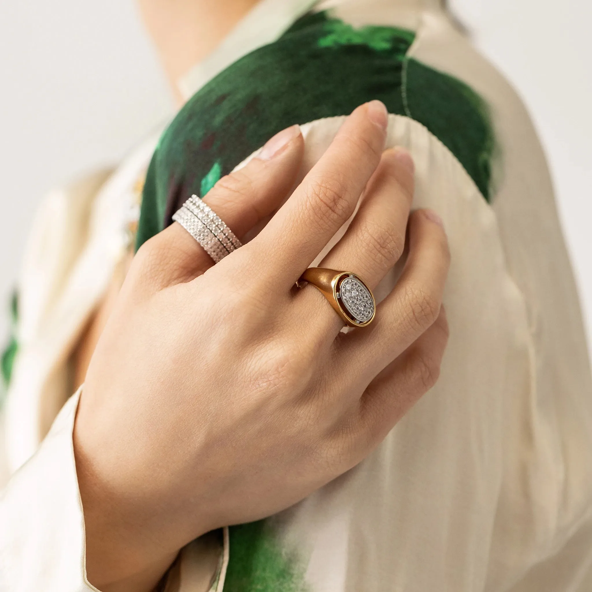 BOLD GLIMMER RING