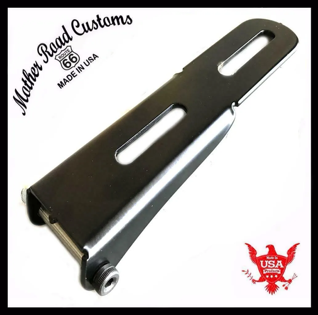 Bolt On Spring Seat Mounting Hinge Hardware Harley Chopper Chrome 2" Springs