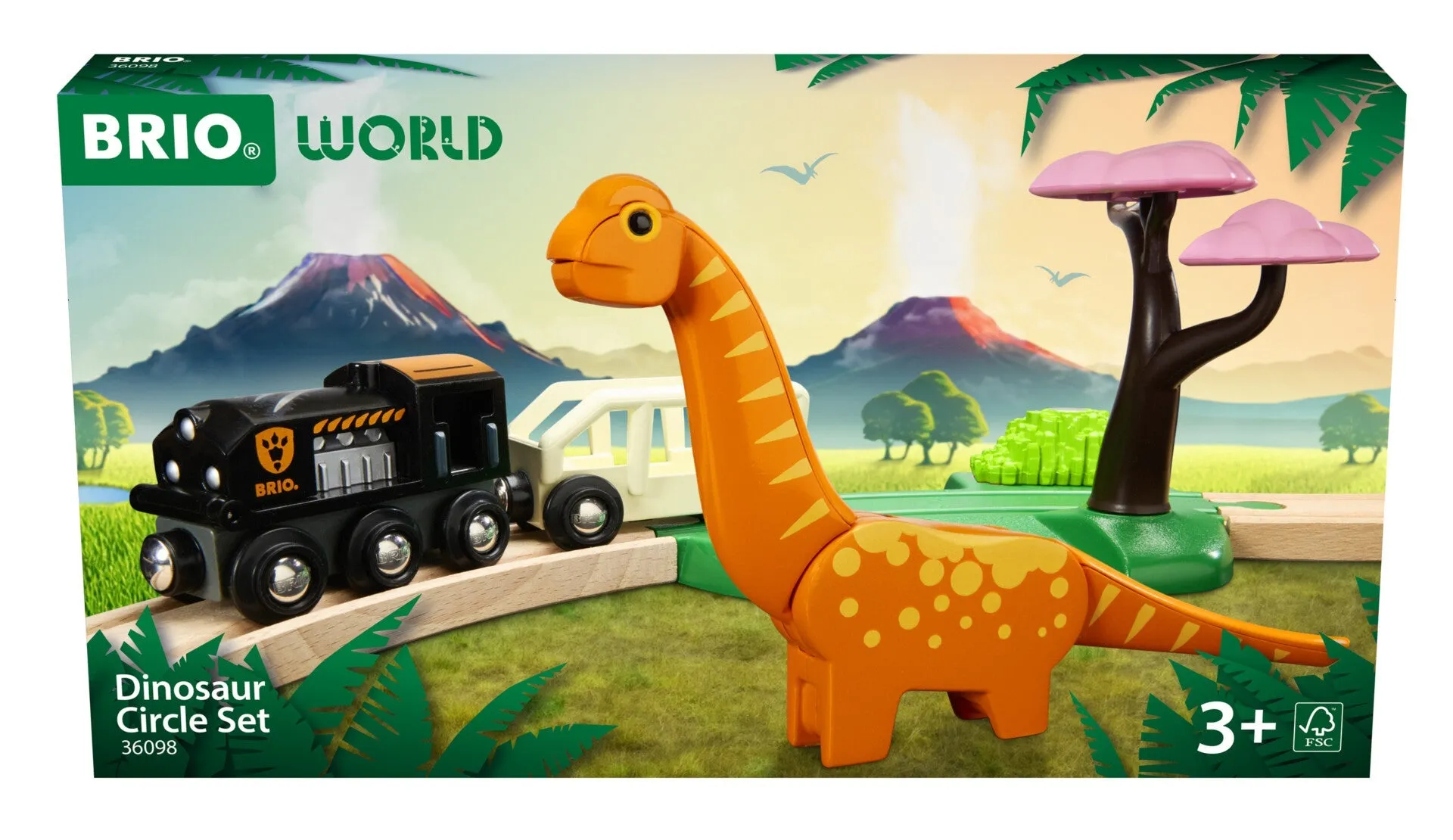 Brio Dinosaur Circle Set
