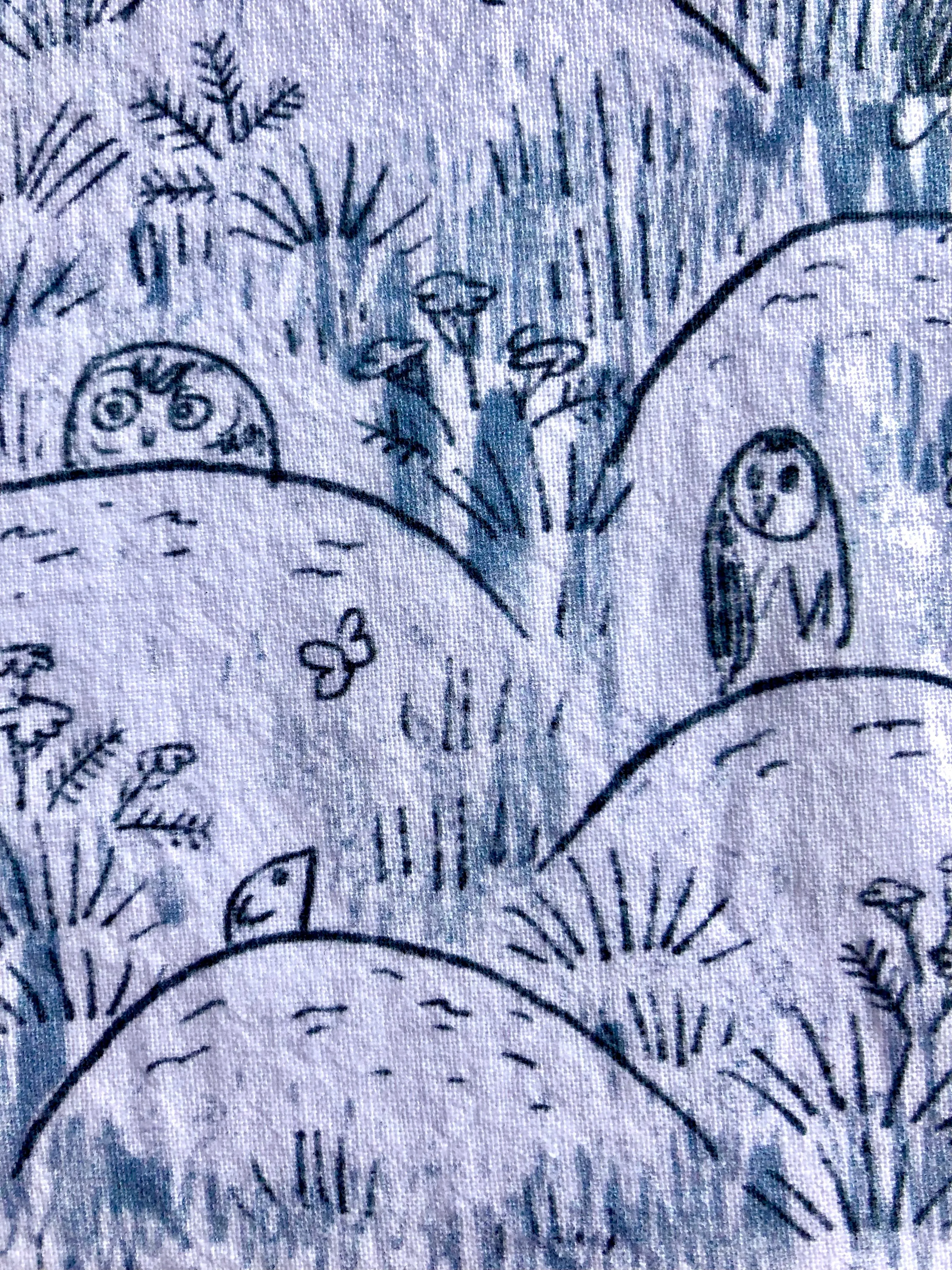 Burrowing Owl Tea Towels