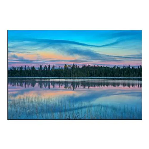 Canada-Ontario-Longlac Sunrise on Klotz Lake
