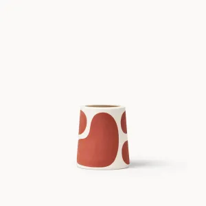 Canyon Color Block Short Pillar Vase