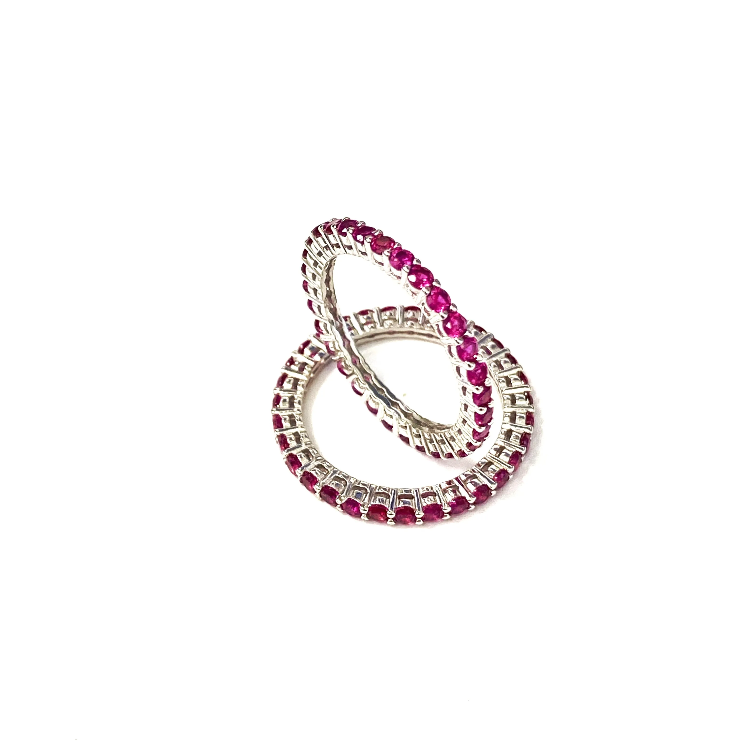Color Band Infinity Ring
