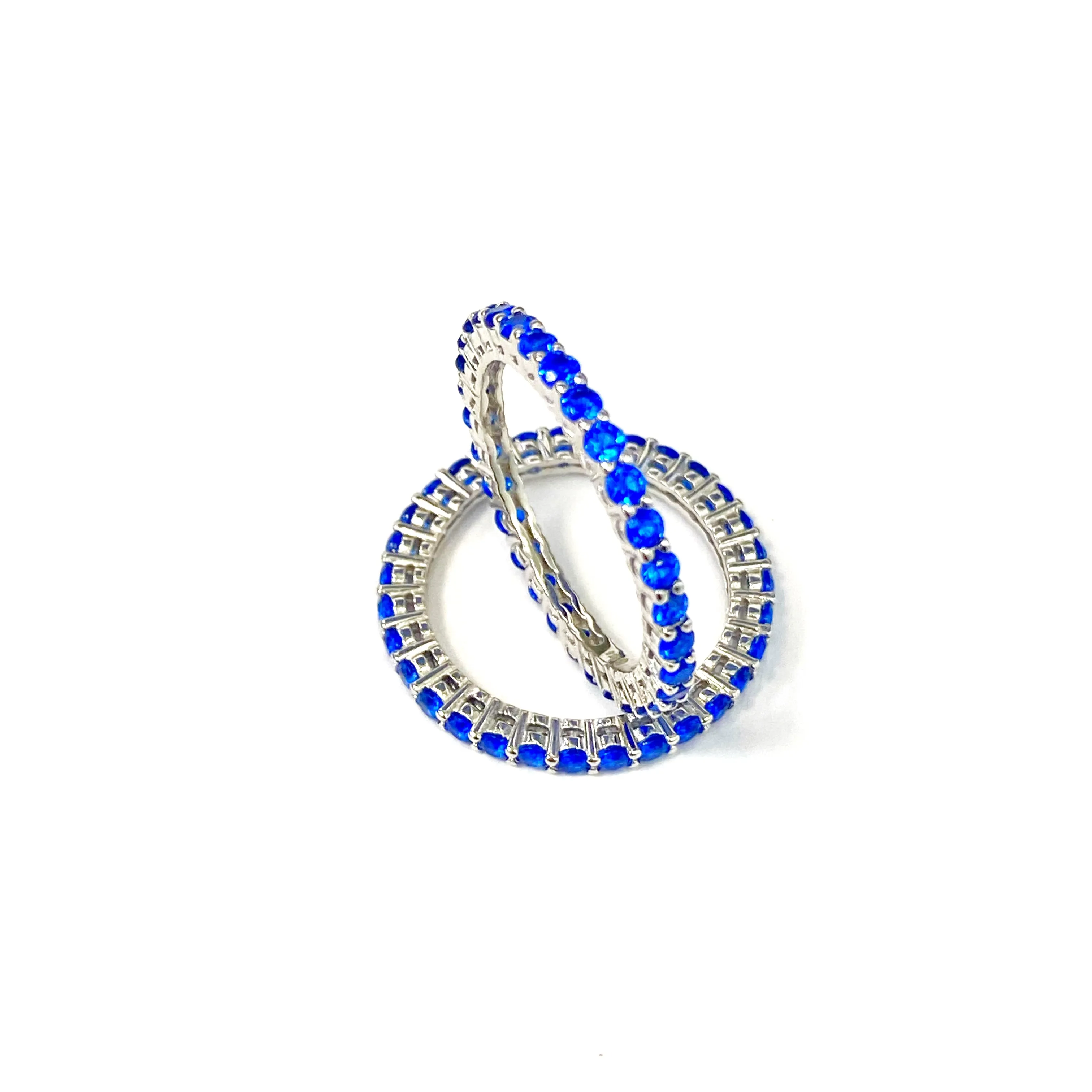 Color Band Infinity Ring
