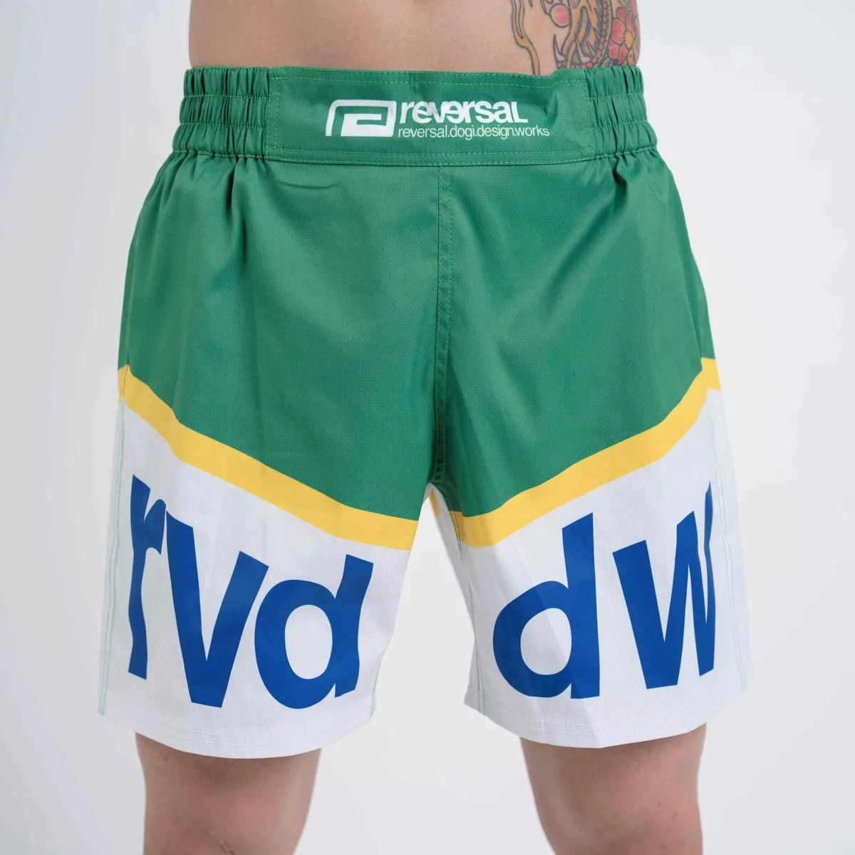 Color Block Fight Shorts