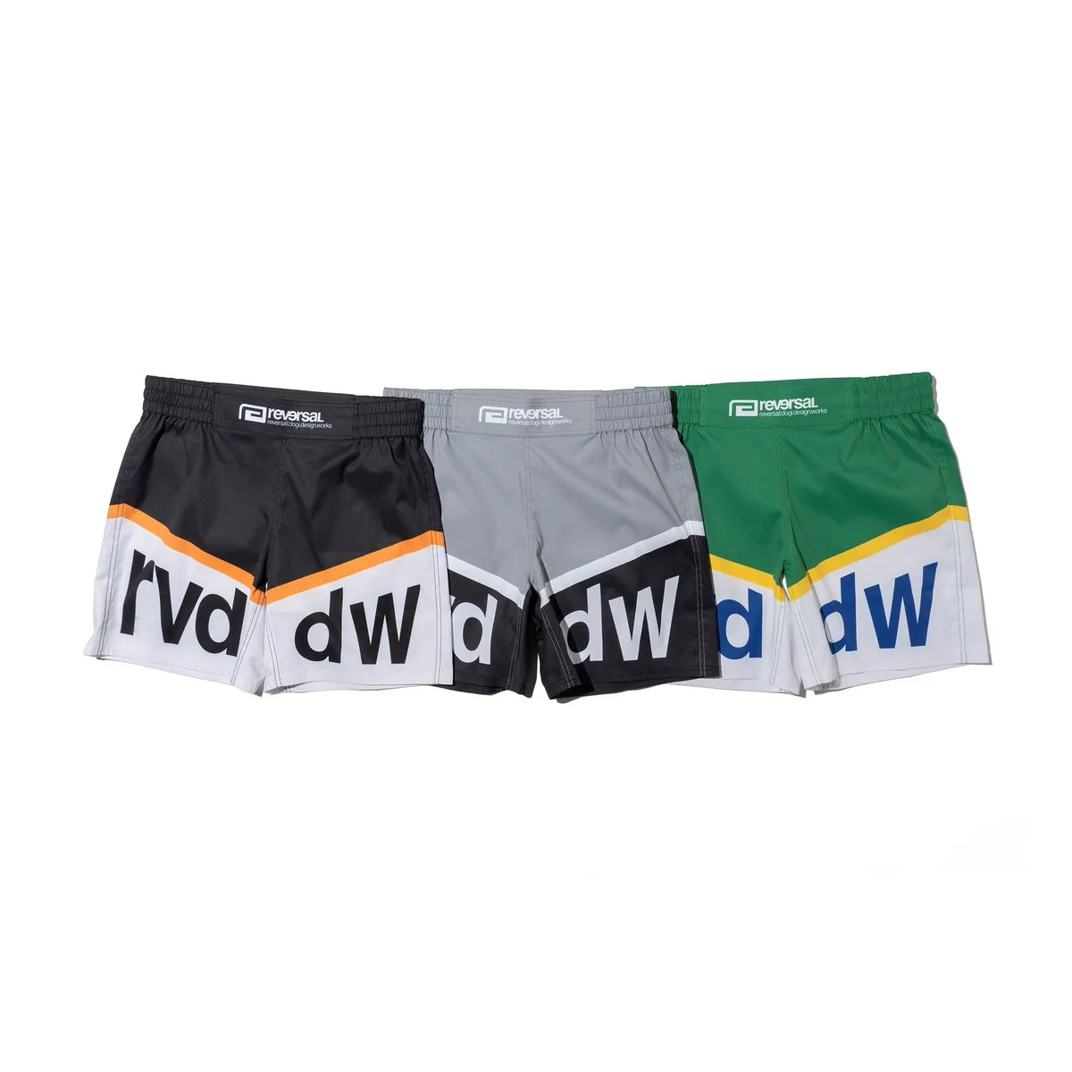 Color Block Fight Shorts