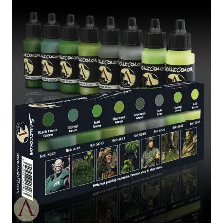 Colors of Nature Green Paint Set - Scale75