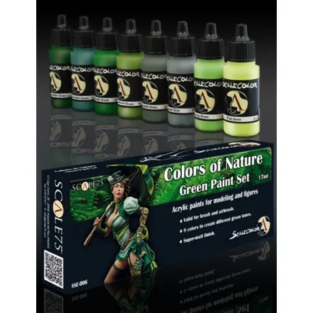Colors of Nature Green Paint Set - Scale75