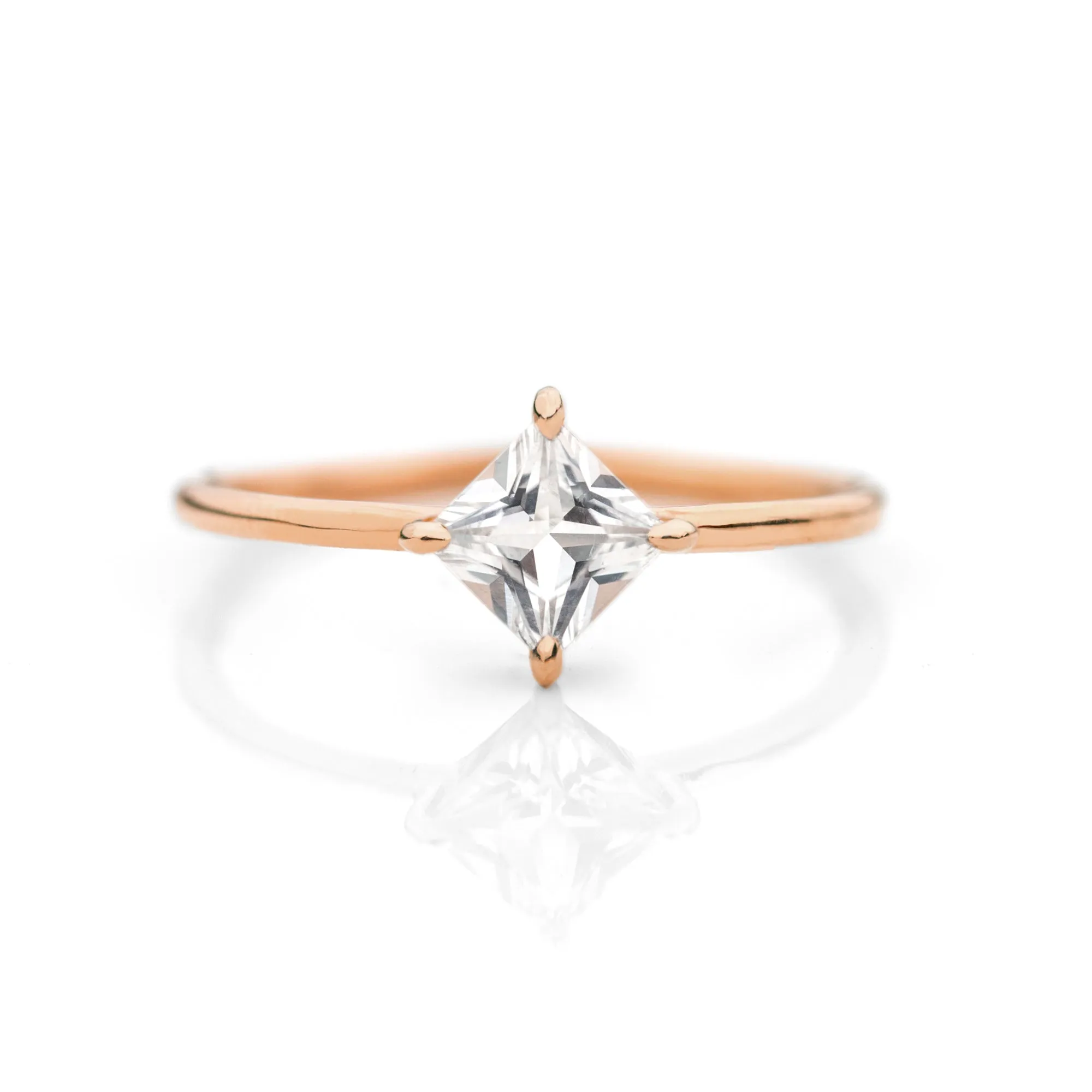 Compass Princess Cut Ring