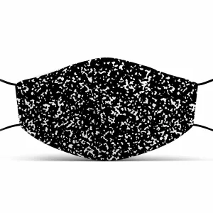 Composition face mask with pocket