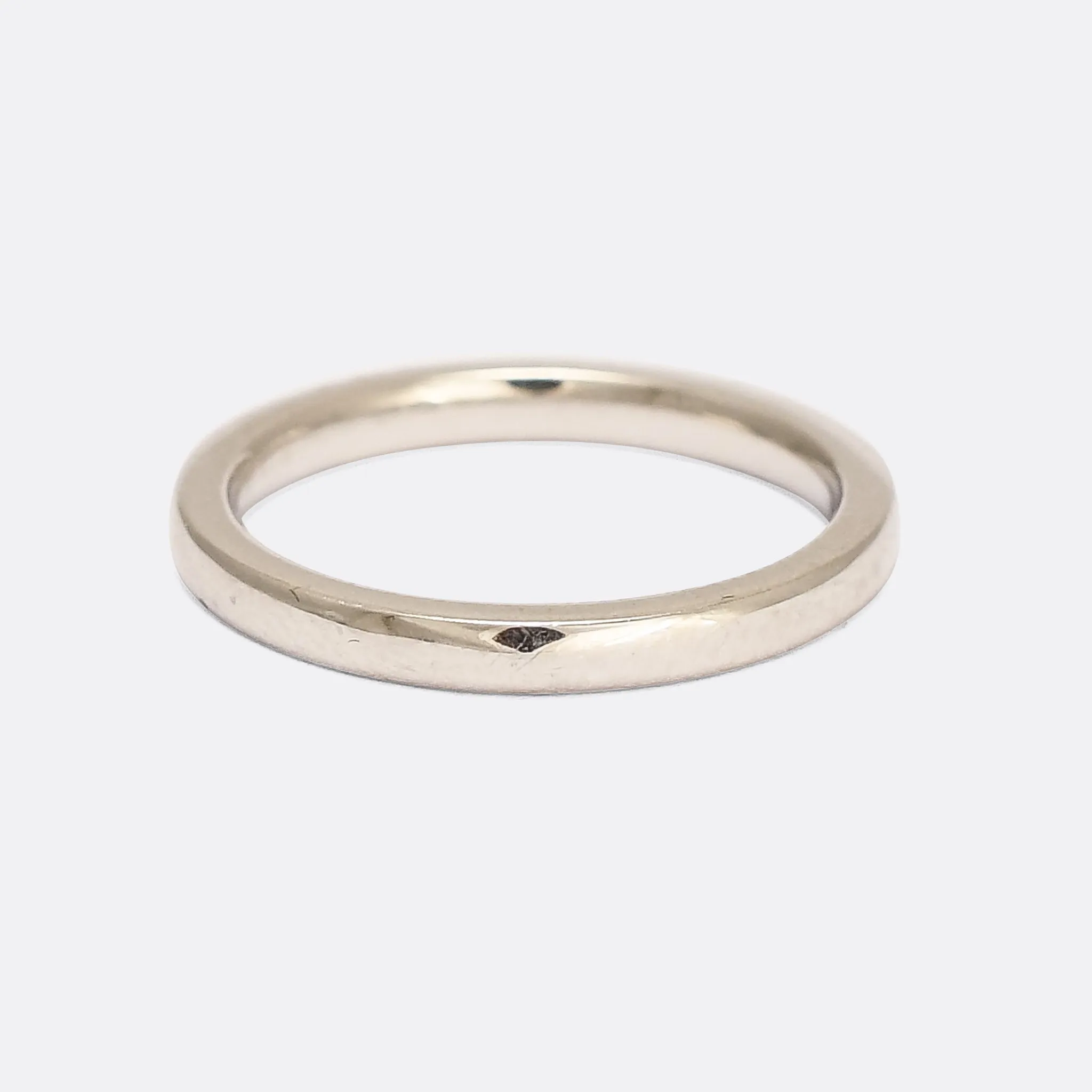 Contemporary Diamond Half Eternity Ring