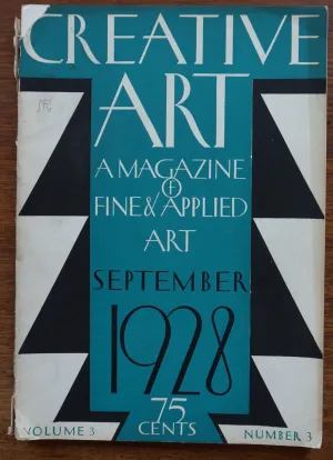 Creative Art September 1928