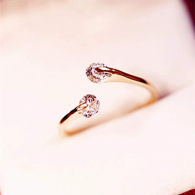 Dainty Cubic Ring