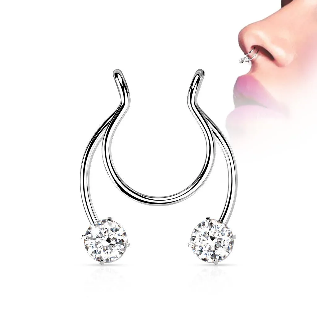 Dainty Faux Septum